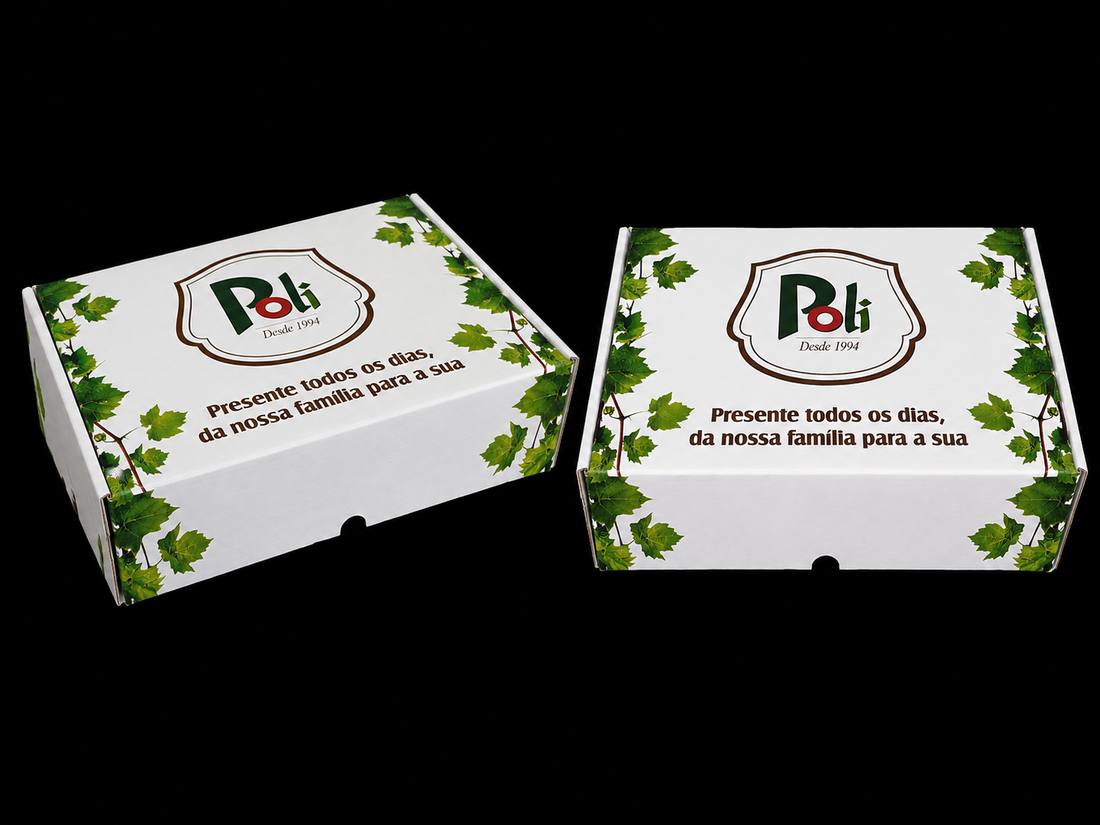 Caixa acoplada personalizada — Poli